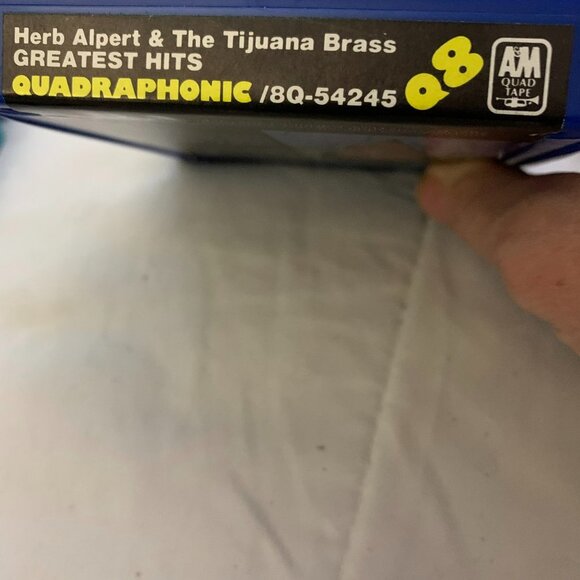 Vintage Herb Alpert & The Tijuana Brass Greatest Hits Quadraphonic 8-Track Tape - Picture 2 of 6